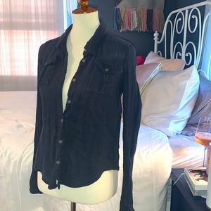 Free People Button Down